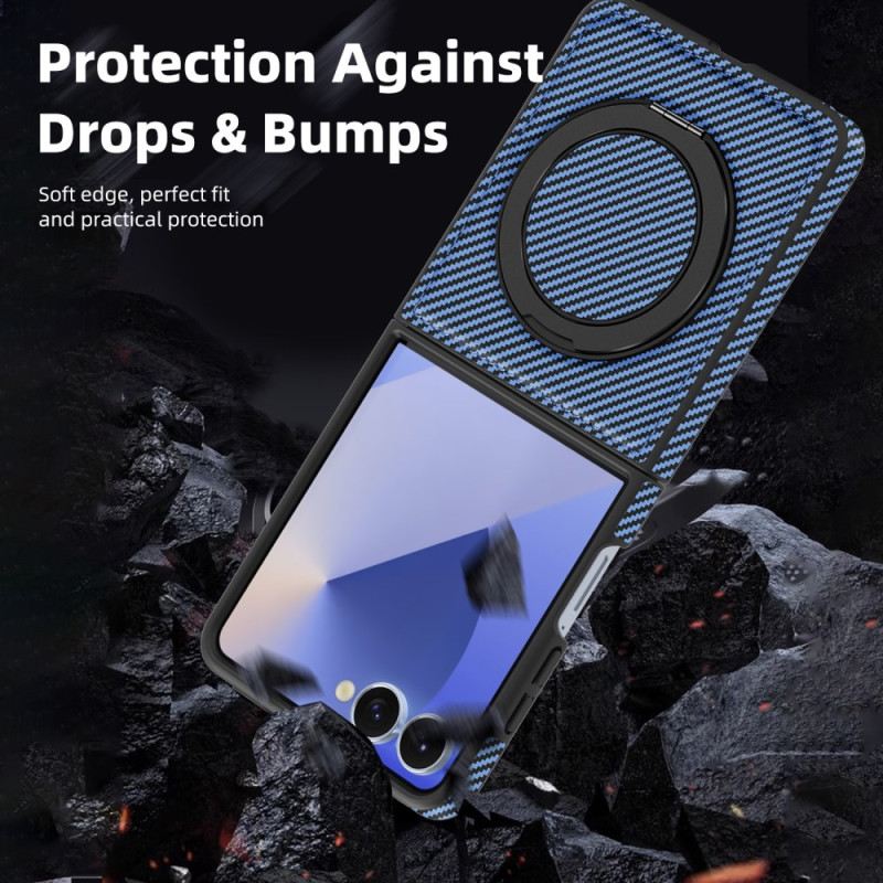 Tok Samsung Galaxy Z Flip 7 Mágneses Szénszálas