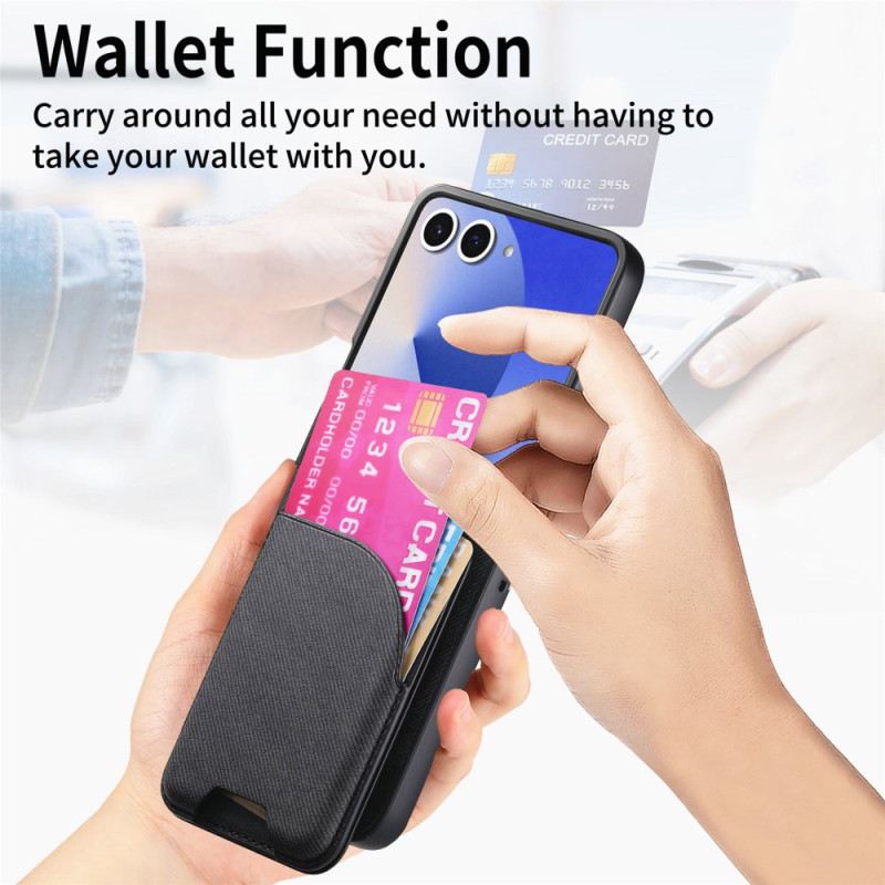 Tok Samsung Galaxy Z Flip 7 Mágneses Tartóval És Levehető Kártyatartóval