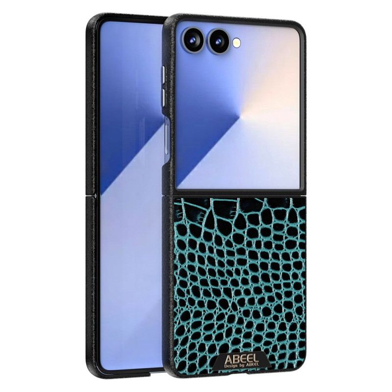 Tok Samsung Galaxy Z Flip 7 Magsafe-kompatibilis Krokodil Textúra Abeel