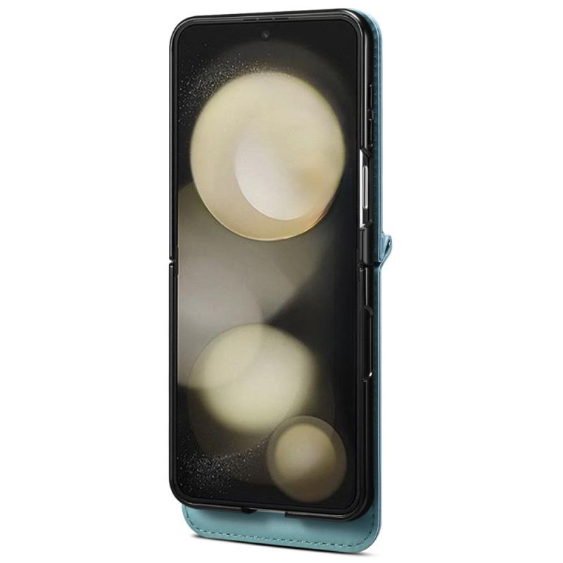 Tok Samsung Galaxy Z Flip 7 Márvány Kártyatartó És Vállpánt