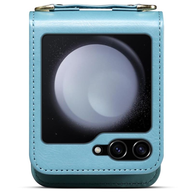 Tok Samsung Galaxy Z Flip 7 Márvány Kártyatartó És Vállpánt