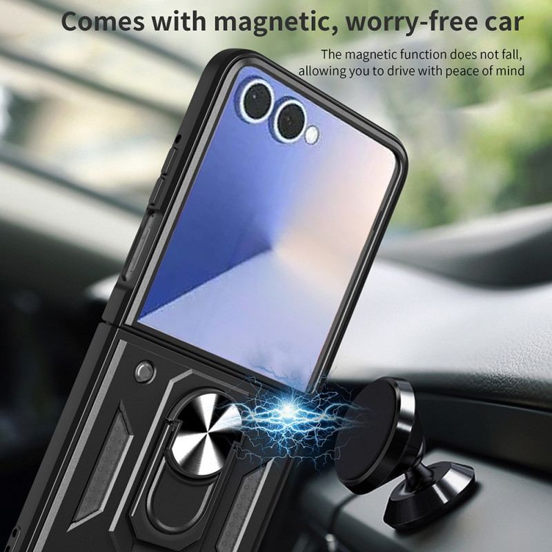 Tok Samsung Galaxy Z Flip 7 Masszív Gyűrűs Tartóval