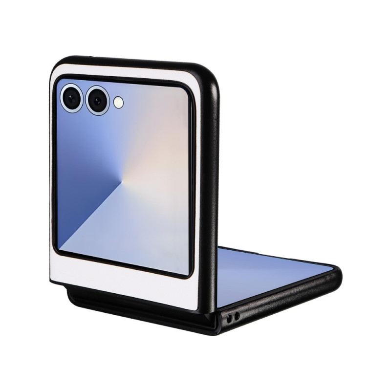 Tok Samsung Galaxy Z Flip 7 Monokróm Bőrhatású