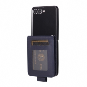 Tok Samsung Galaxy Z Flip 7 Műbőr Kártyatartó