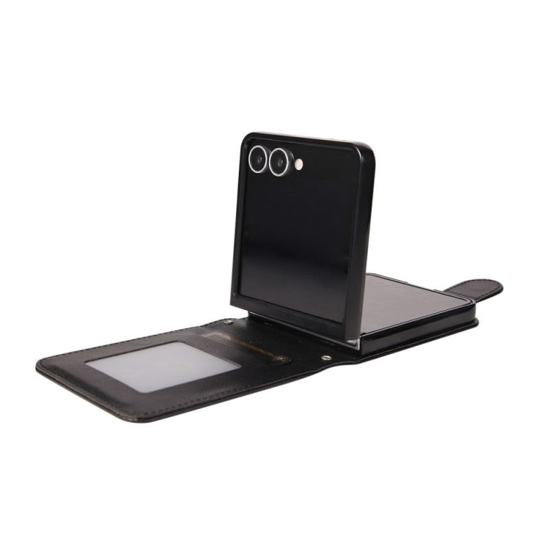 Tok Samsung Galaxy Z Flip 7 Műbőr Kártyatartó