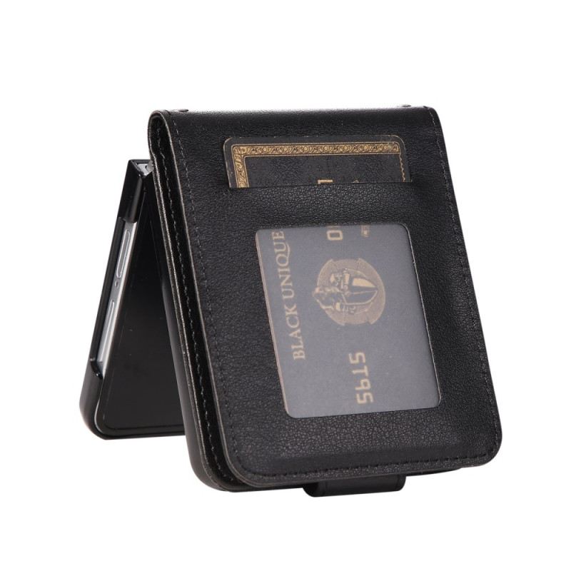 Tok Samsung Galaxy Z Flip 7 Műbőr Kártyatartó