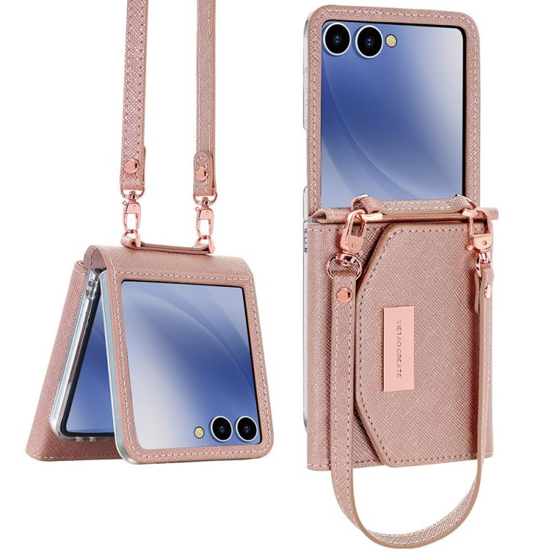 Tok Samsung Galaxy Z Flip 7 Pénztárca És Pánt