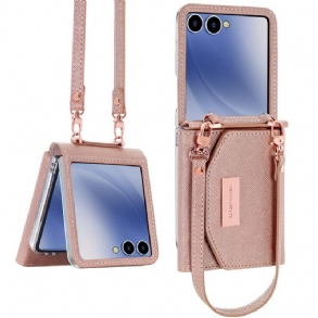 Tok Samsung Galaxy Z Flip 7 Pénztárca És Pánt