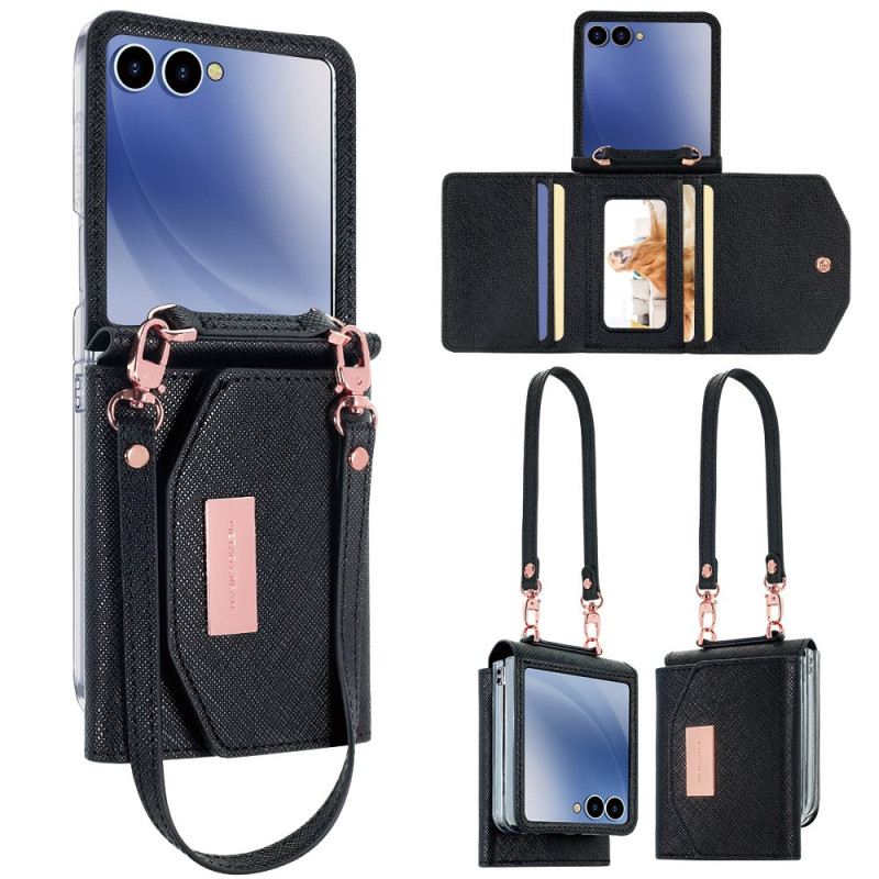 Tok Samsung Galaxy Z Flip 7 Pénztárca És Pánt