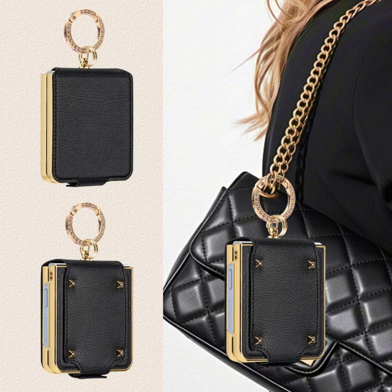 Tok Samsung Galaxy Z Flip 7 Prémium Gyűrű