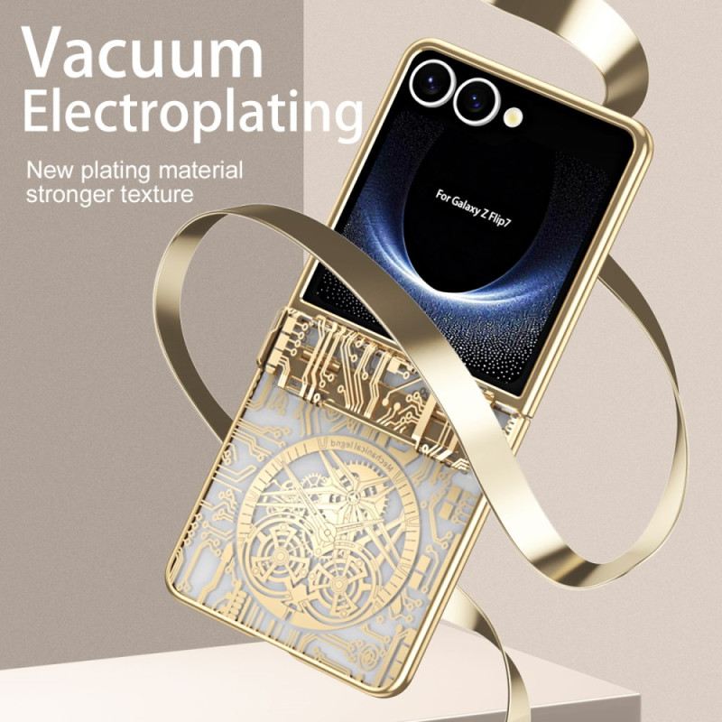 Tok Samsung Galaxy Z Flip 7 Prémium Hátlapi Képernyővédővel