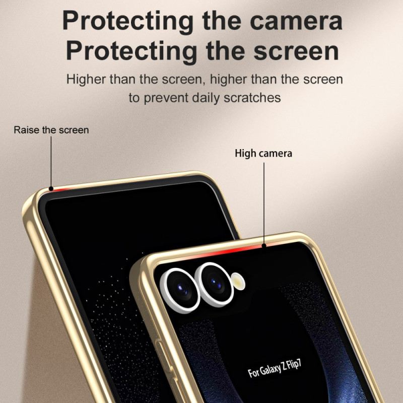 Tok Samsung Galaxy Z Flip 7 Prémium Hátlapi Képernyővédővel