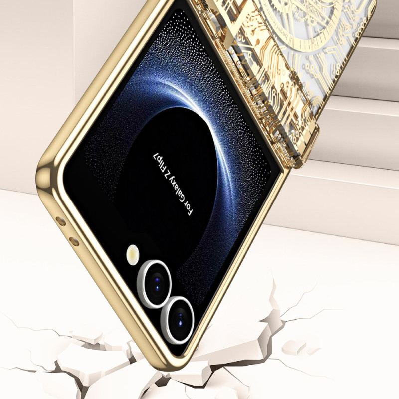 Tok Samsung Galaxy Z Flip 7 Prémium Hátlapi Képernyővédővel