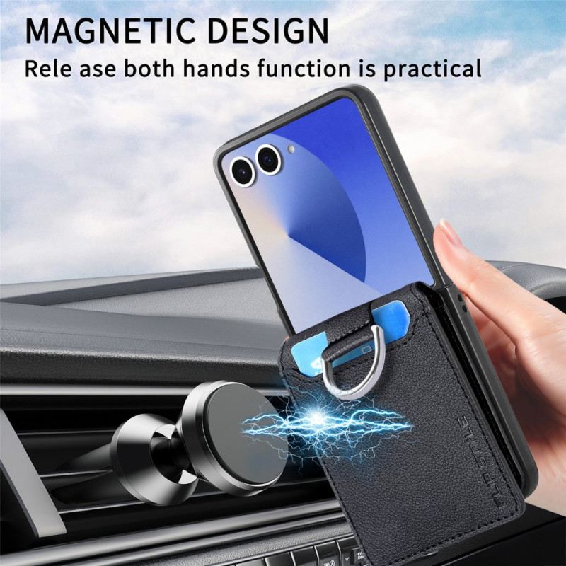 Tok Samsung Galaxy Z Flip 7 Prémium Kártyatartó És Tartó