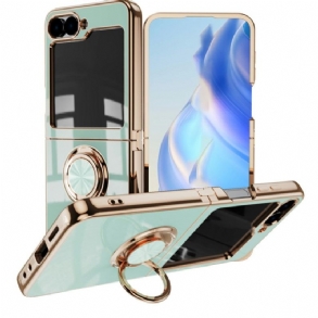 Tok Samsung Galaxy Z Flip 7 Prémium Kivitelű Gyűrűtartó