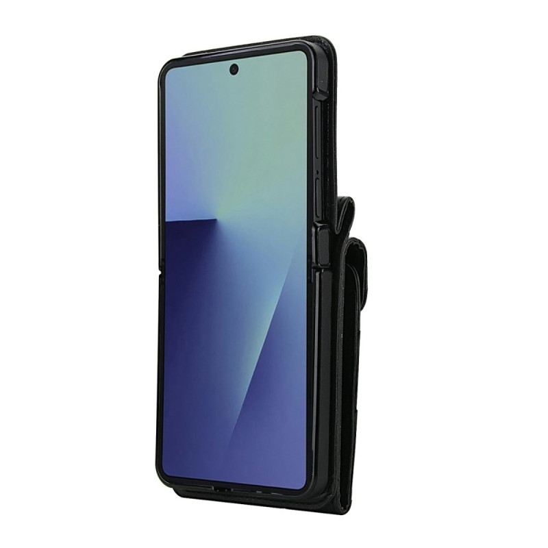 Tok Samsung Galaxy Z Flip 7 Rfid-blokkoló Kártyatartó És Pánt