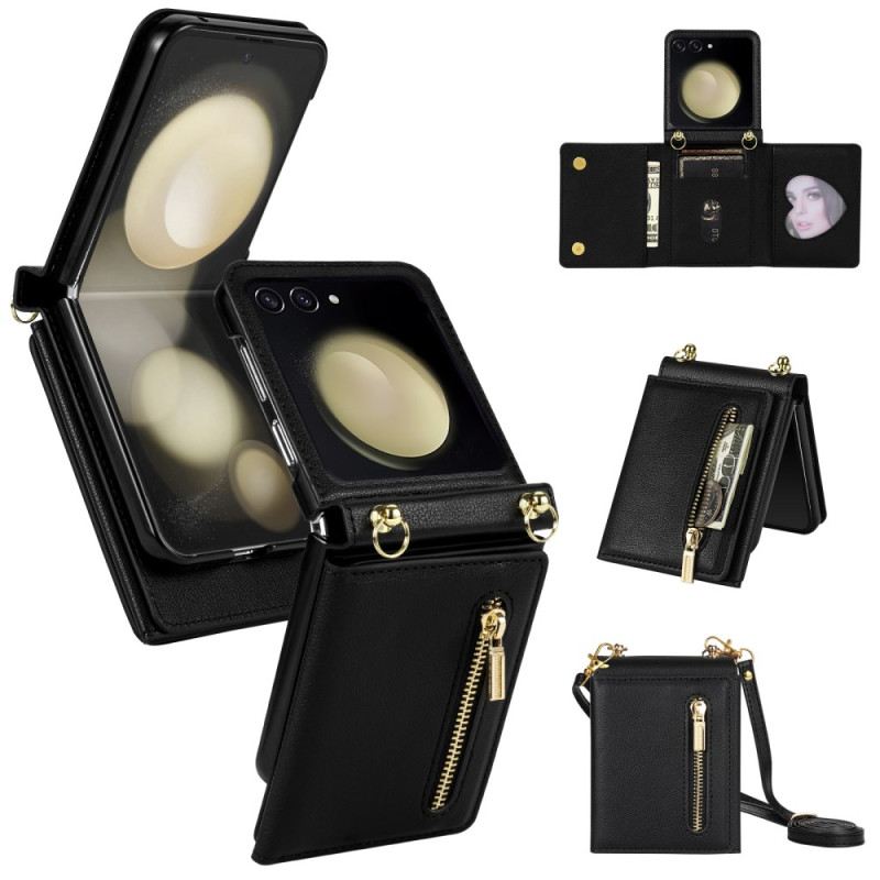 Tok Samsung Galaxy Z Flip 7 Rfid Pénztárca És Vállpánt