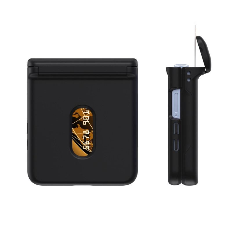 Tok Samsung Galaxy Z Flip 7 Rugós Zsanér És Kártyatartó