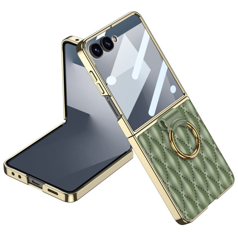 Tok Samsung Galaxy Z Flip 7 Steppelt Kivitel Gyűrűtartóval