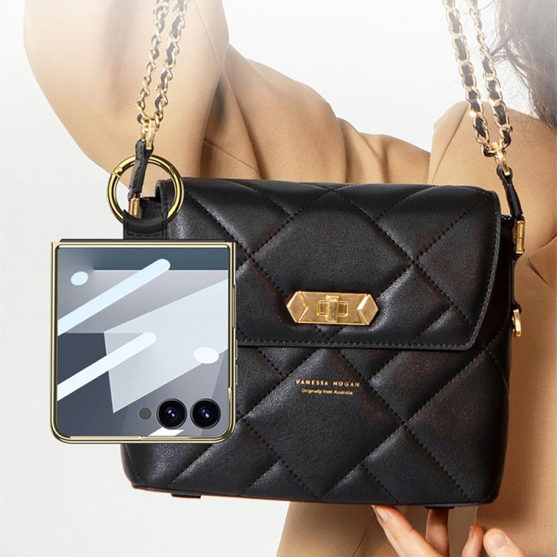 Tok Samsung Galaxy Z Flip 7 Steppelt Kivitel Gyűrűtartóval