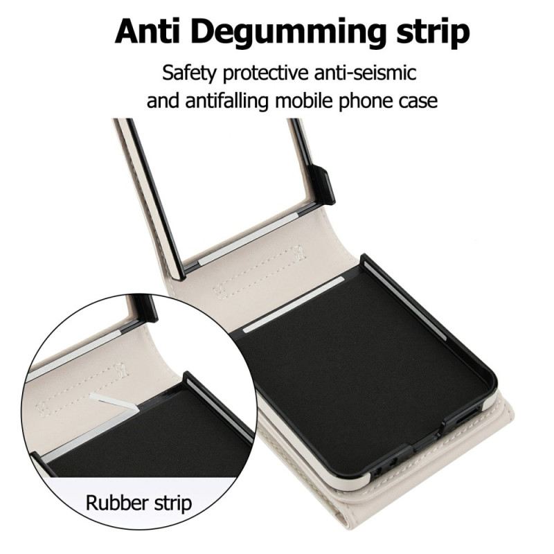 Tok Samsung Galaxy Z Flip 7 Steppelt Pénztárca És Pánt