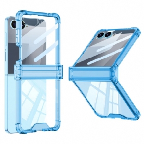 Tok Samsung Galaxy Z Flip 7 Színes Áttetsző Légzsákvédelemmel