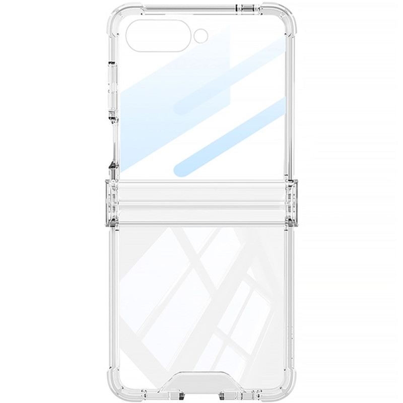 Tok Samsung Galaxy Z Flip 7 Színes Áttetsző Légzsákvédelemmel