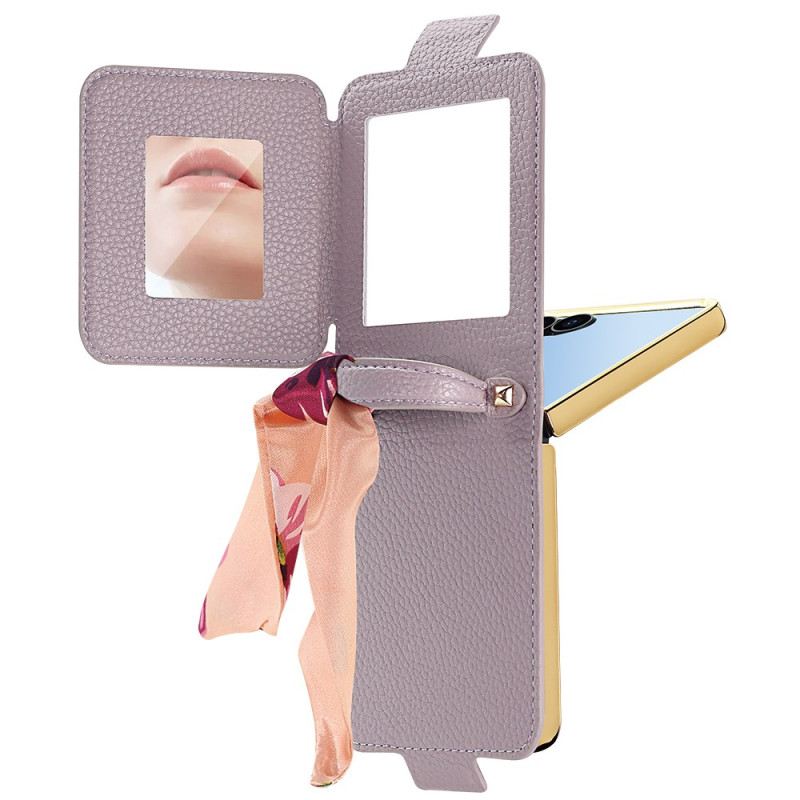 Tok Samsung Galaxy Z Flip 7 Tükör És Kártyatartó