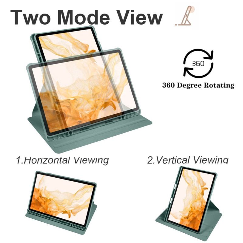 Bőrtok Samsung Galaxy Tab S10 Plus Állítható Állvány