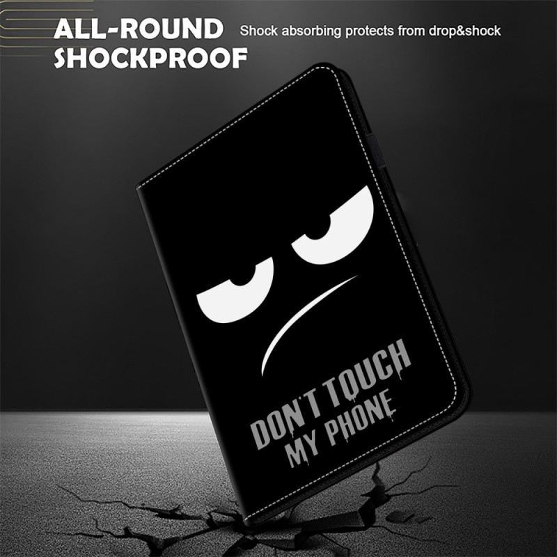 Bőrtok Samsung Galaxy Tab S10 Plus Ne Érj Hozzám