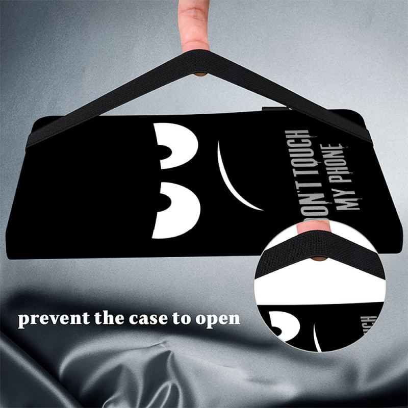 Bőrtok Samsung Galaxy Tab S10 Plus Ne Érj Hozzám