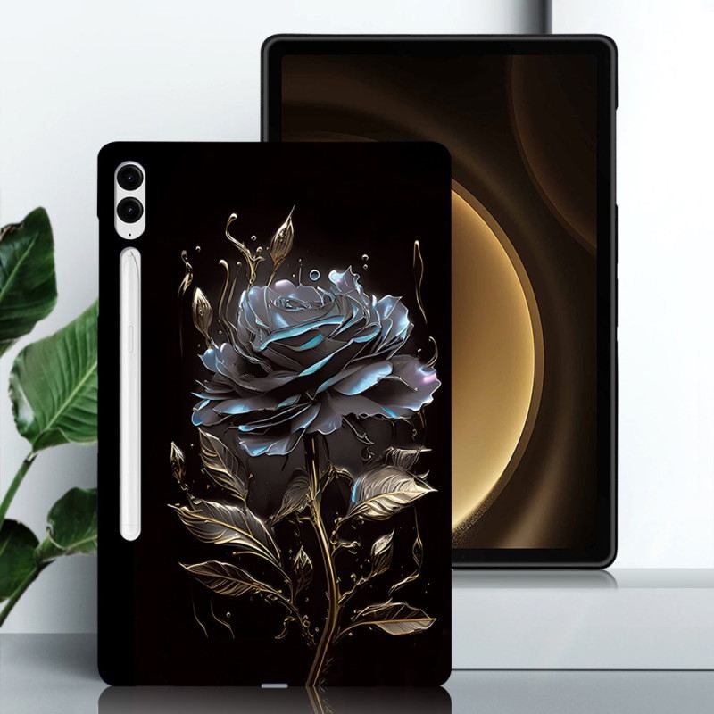 Bőrtok Samsung Galaxy Tab S10 Plus Nyomott Mintás Tpu