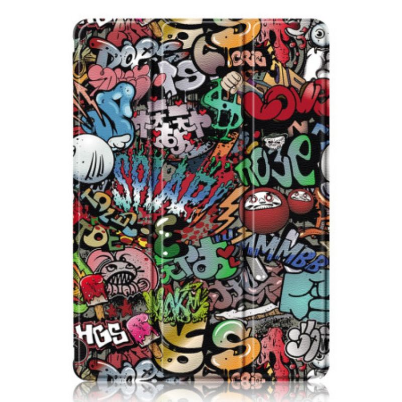 Samsung Galaxy Tab S10 Plus Graffiti Átlátszó Hátlap