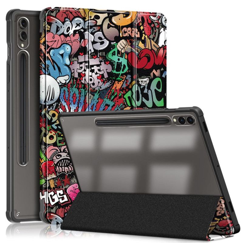 Samsung Galaxy Tab S10 Plus Graffiti Átlátszó Hátlap