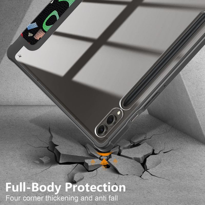 Samsung Galaxy Tab S10 Plus Graffiti Átlátszó Hátlap