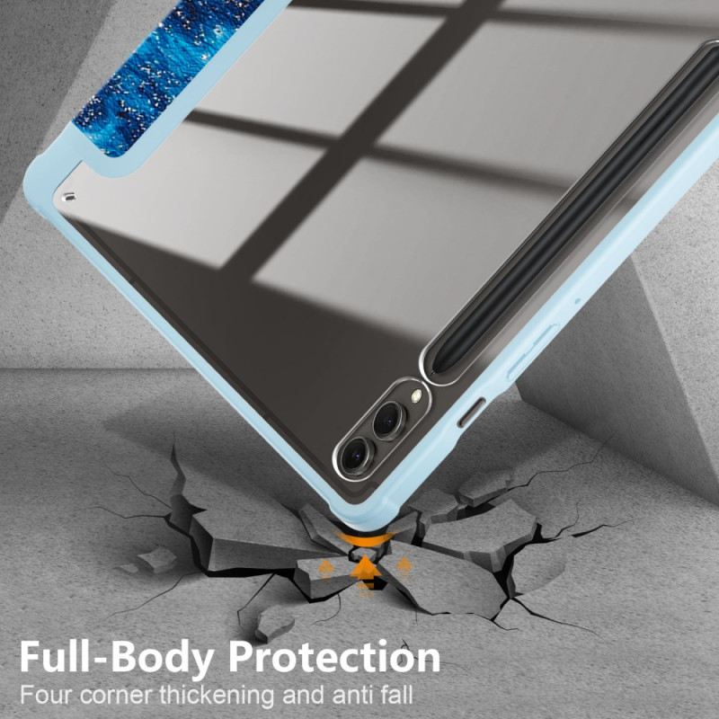 Samsung Galaxy Tab S10 Plus Hullámos Átlátszó Hátlap