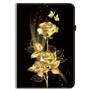 Tok Samsung Galaxy Tab S10 Plus Aranyrózsák