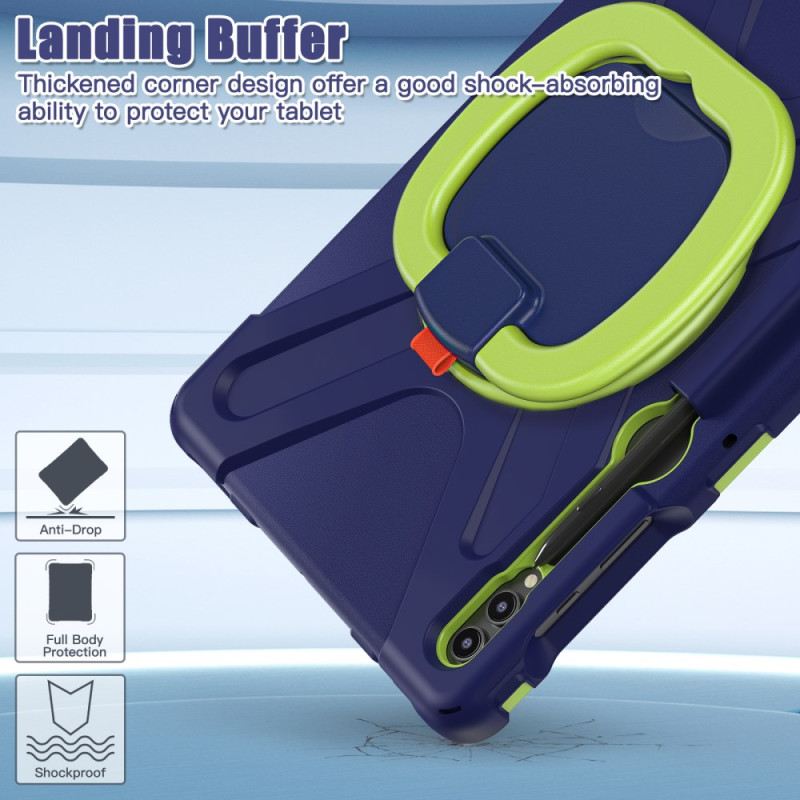 Tok Samsung Galaxy Tab S10 Plus Multifunkcionális Forgó Állvány És Fogantyú