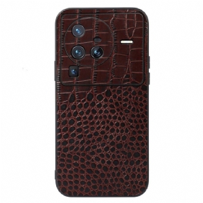 Tok Vivo X80 Pro Eredeti Krokodil Textúrájú Bőr
