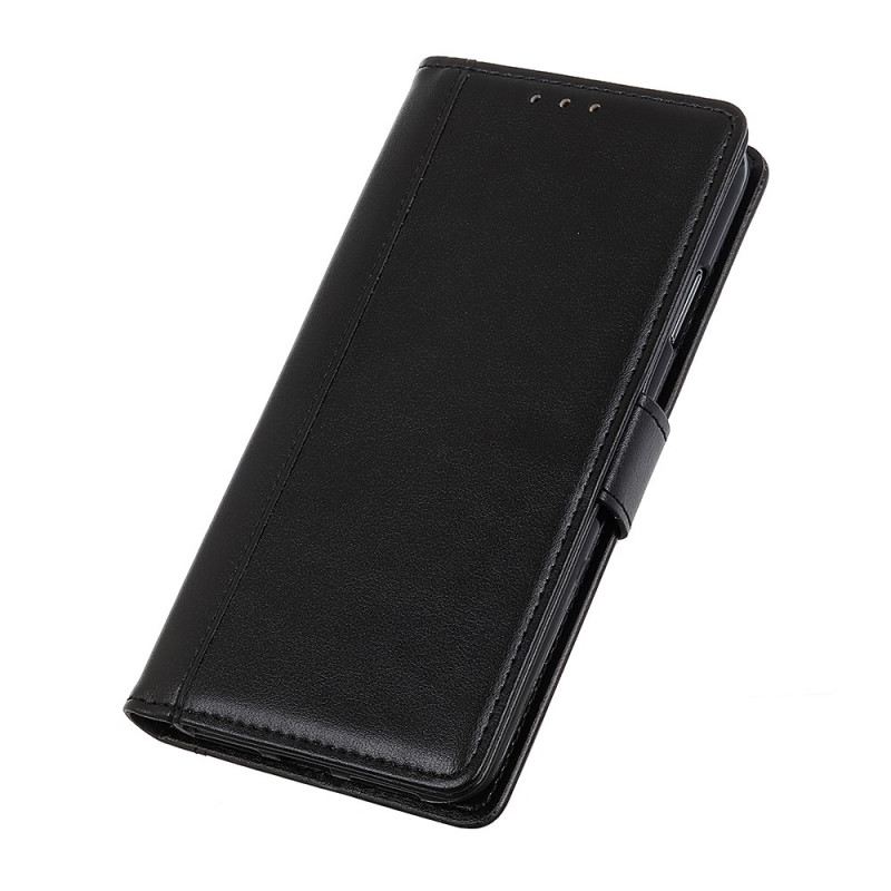 Fliptok / Bőrtok Samsung Galaxy A03s Stílusos Bőr Elegancia