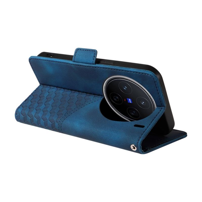 Bőrtok Vivo X200 Csillagminta