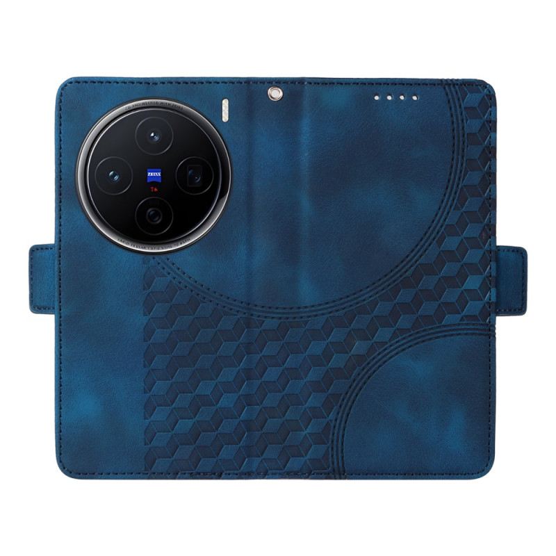 Bőrtok Vivo X200 Csillagminta