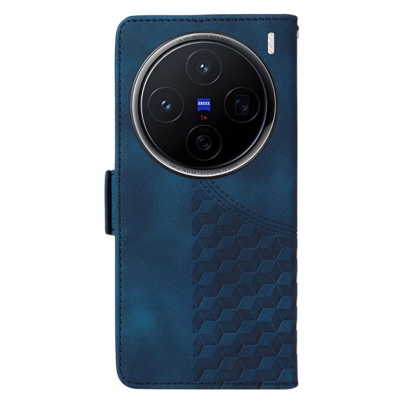 Bőrtok Vivo X200 Csillagminta