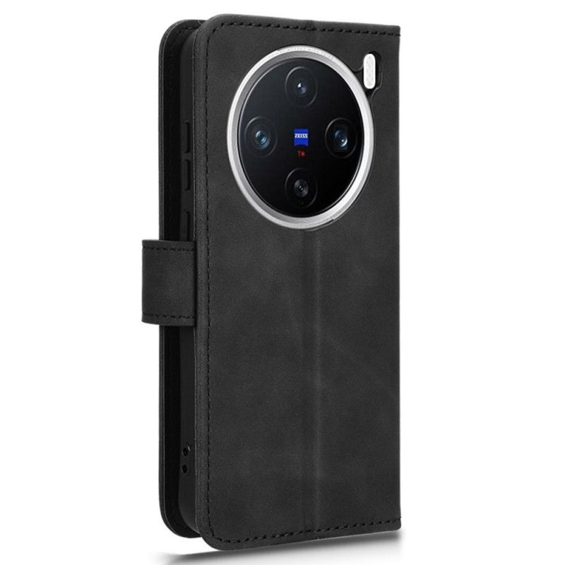 Bőrtok Vivo X200 Velúr Hatás