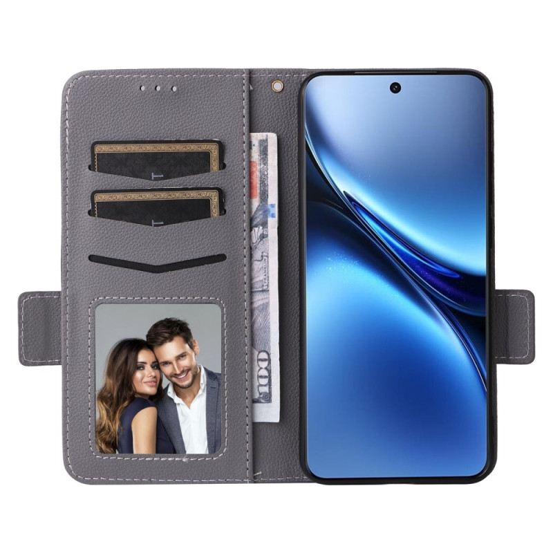 Fliptok Vivo X200 Műbőr Pánttal