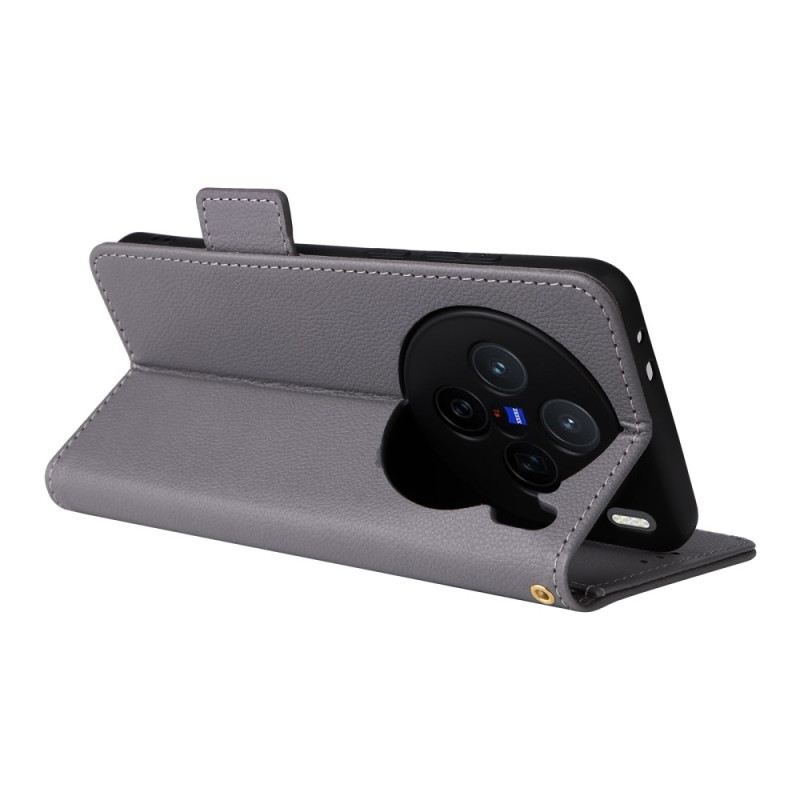 Fliptok Vivo X200 Műbőr Pánttal