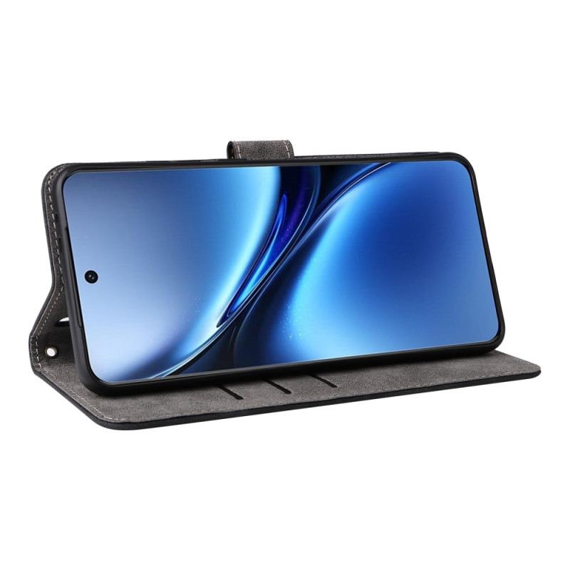 Fliptok Vivo X200 Velúr Hatású Pánttal