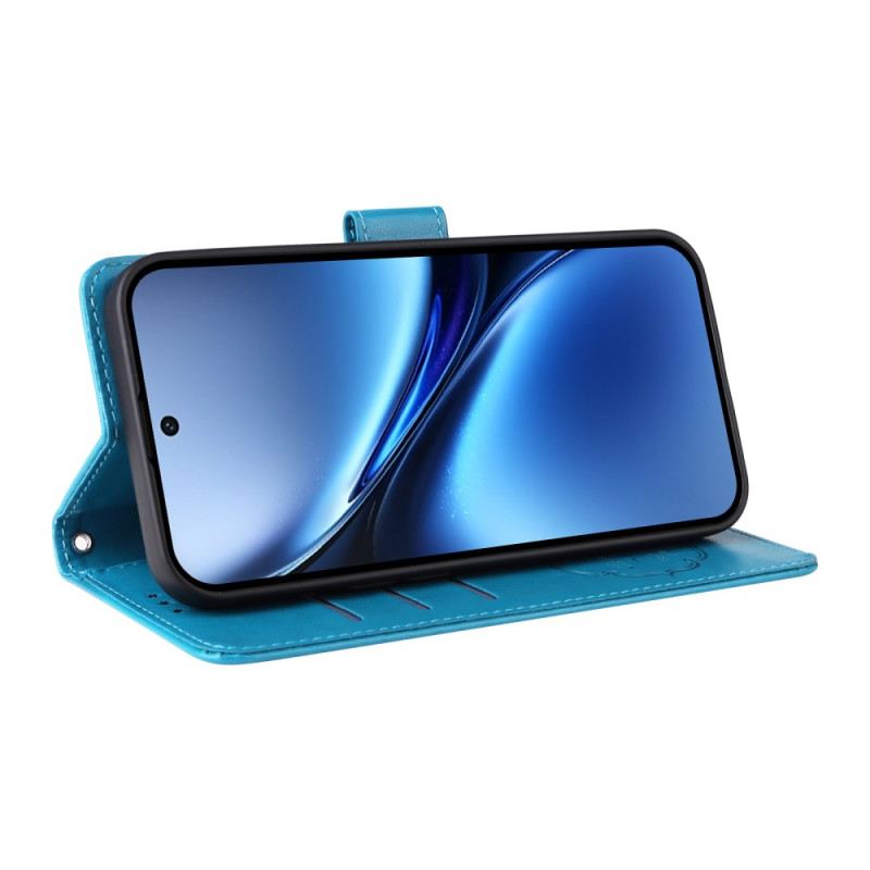 Fliptok Vivo X200 Virágmintás Pillangóminta