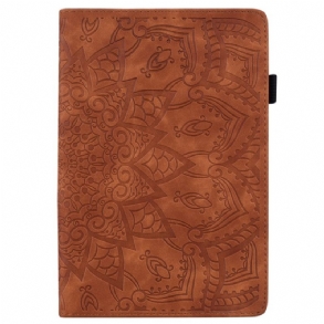 Bőrtok iPad Pro 13 (2024) Mandala Velúr Hatás