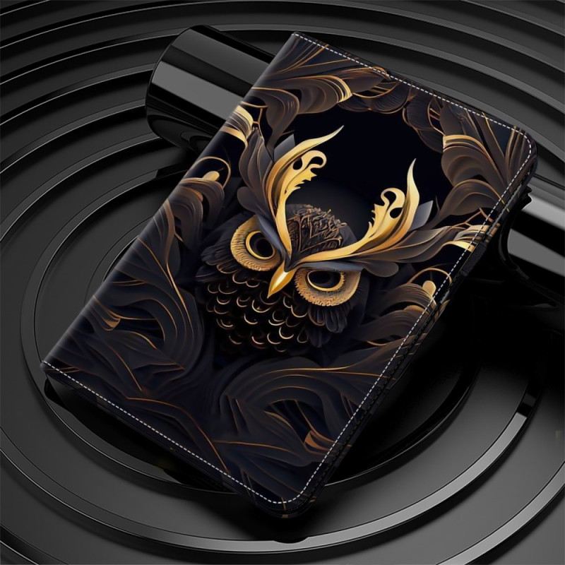 Bőrtok iPad Pro 13 (2025) Bagoly